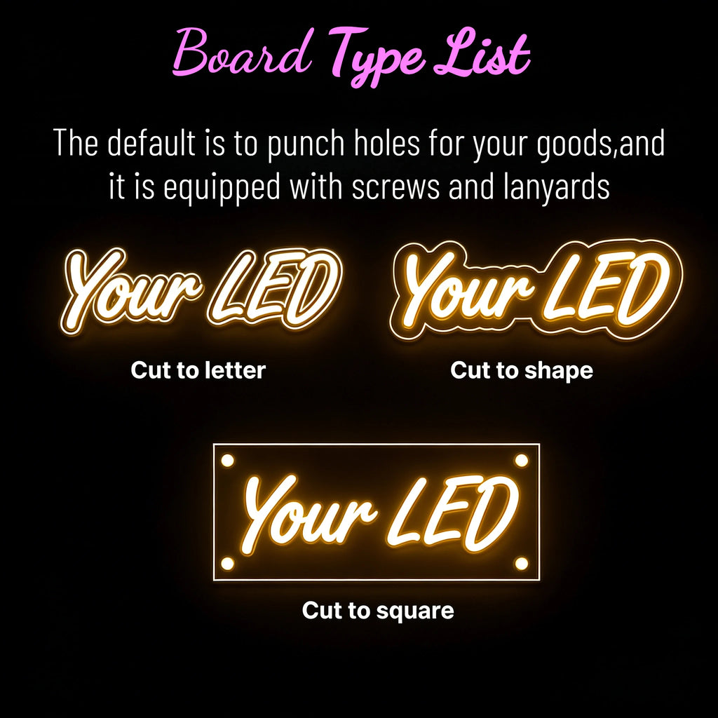 Personalized Custom Name Neon Sign Dimmable LED Wall Lamp Home Decor Light