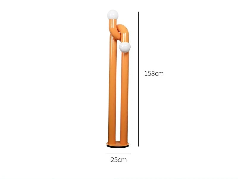 French Designer Creative LED Floor Lamp Modern Living Dining Room Bedroom Study Atmosphere Vertical Light Home Decor Lighting