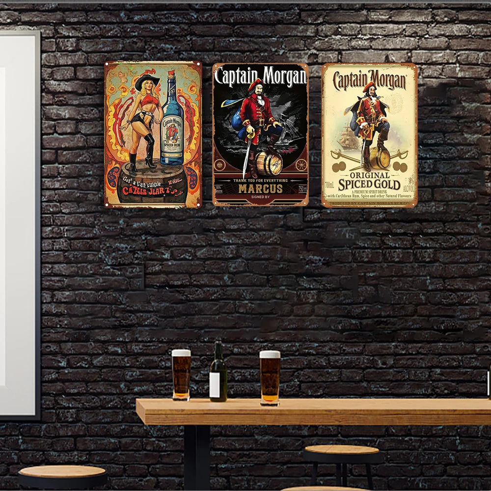 1pc Vintage beer Metal Tin Sign , Vintage Plaque Decor, Wall Art Decor, For Room Decor, Home Decor, Restaurant Decor, Bar Decor,