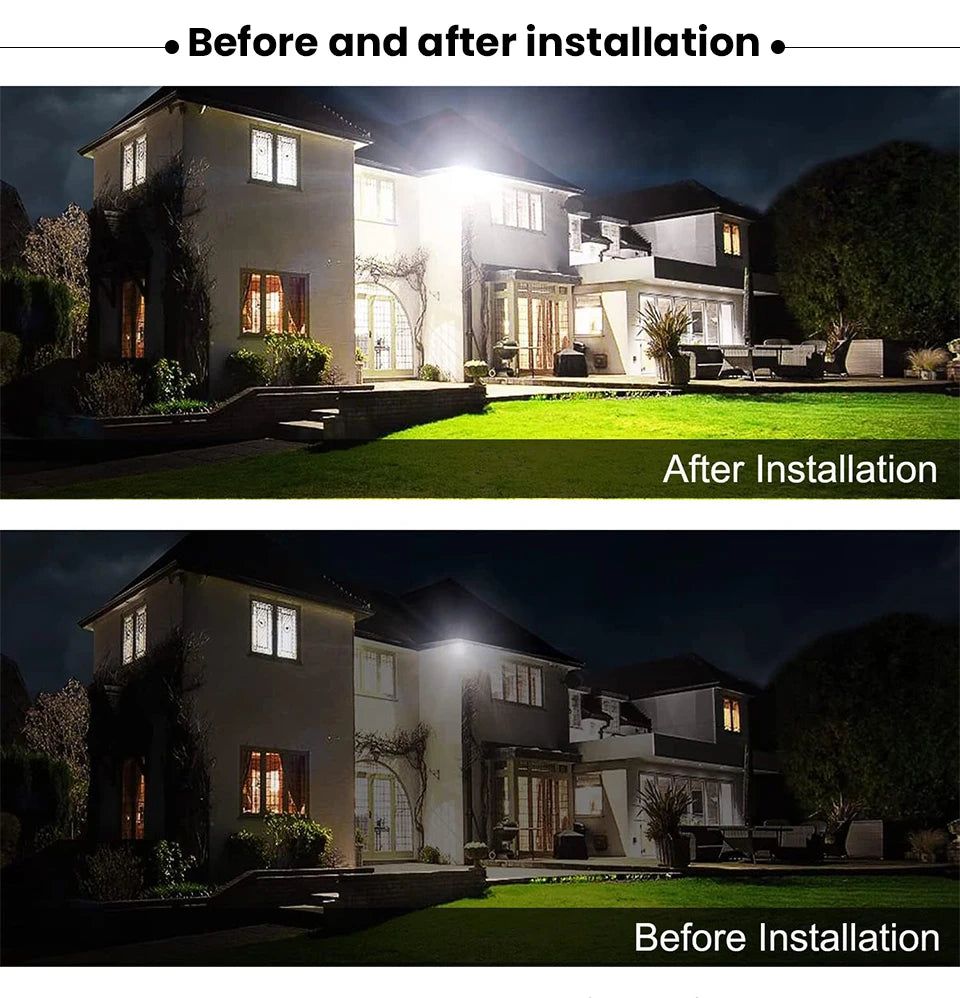 LED Flood Light 10W 20W 30W 50W 100W AC 220V LED Floodlight IP66 Waterproof Reflector Spotlight Street Light Outdoor Garden Lamp