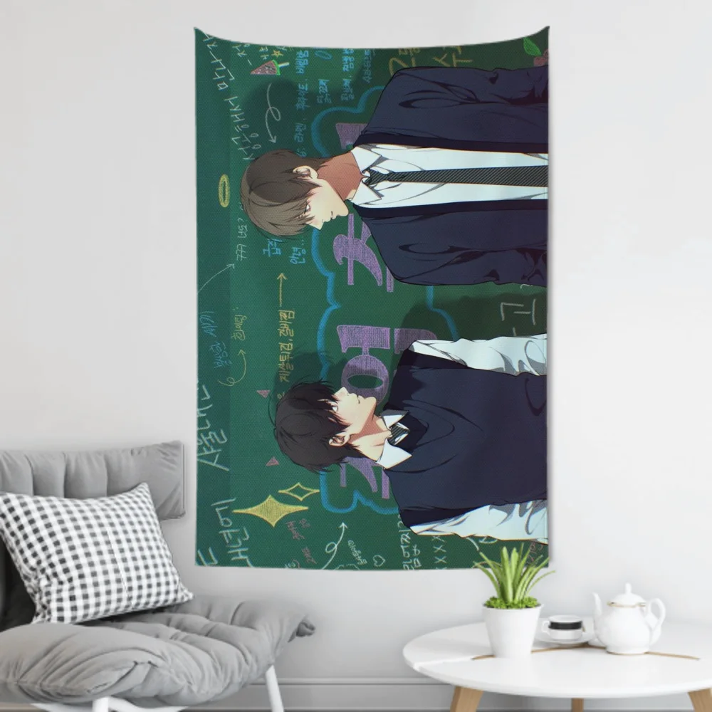 Comics BL Lost In The Cloud Tapestry Room Decor Wall Cloth Party Hanging Background Room Decor Baby Room