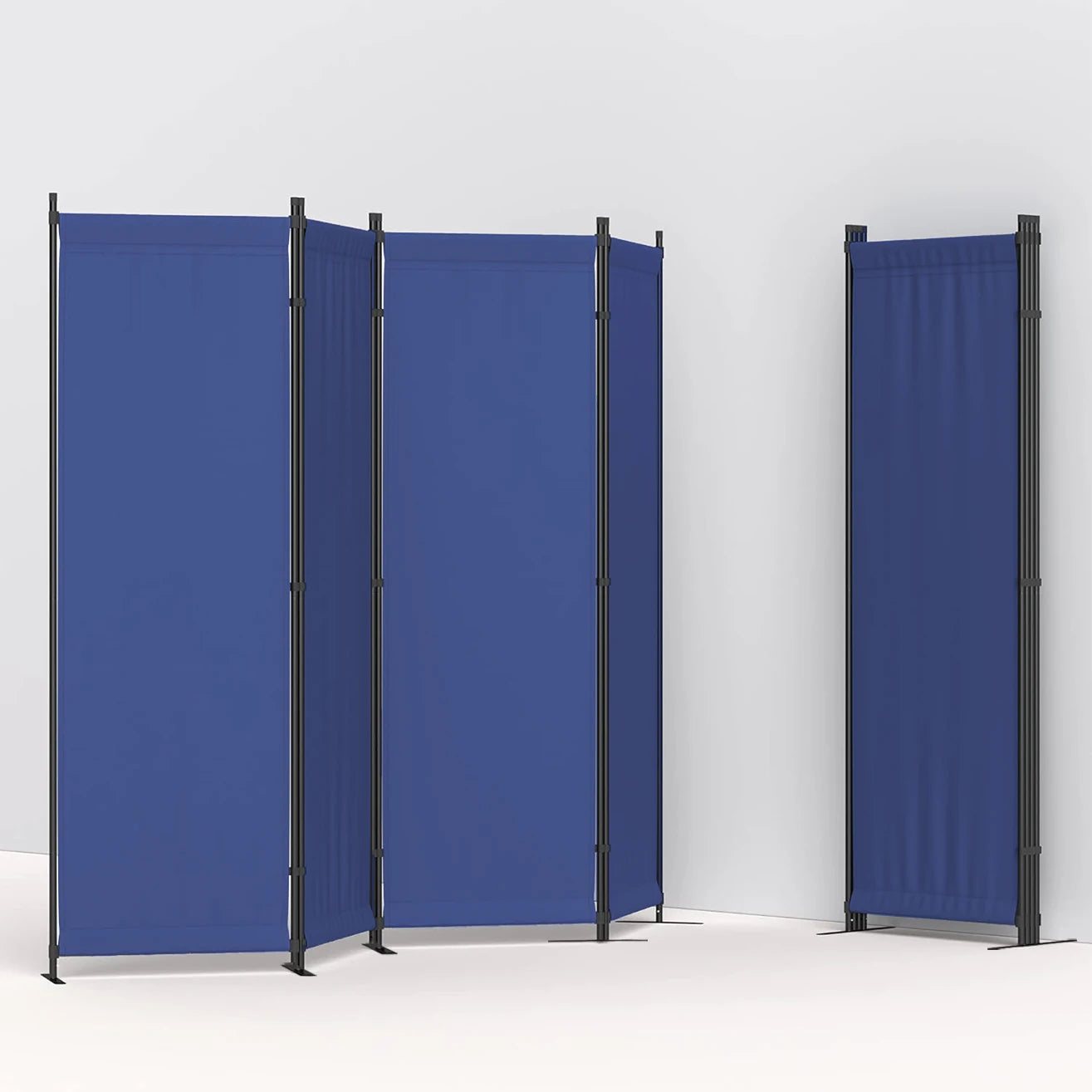 Room Divider, 4 Panel Folding Privacy Screens, Portable Room Partition for Room Separator, Room Divider Panel Freestanding