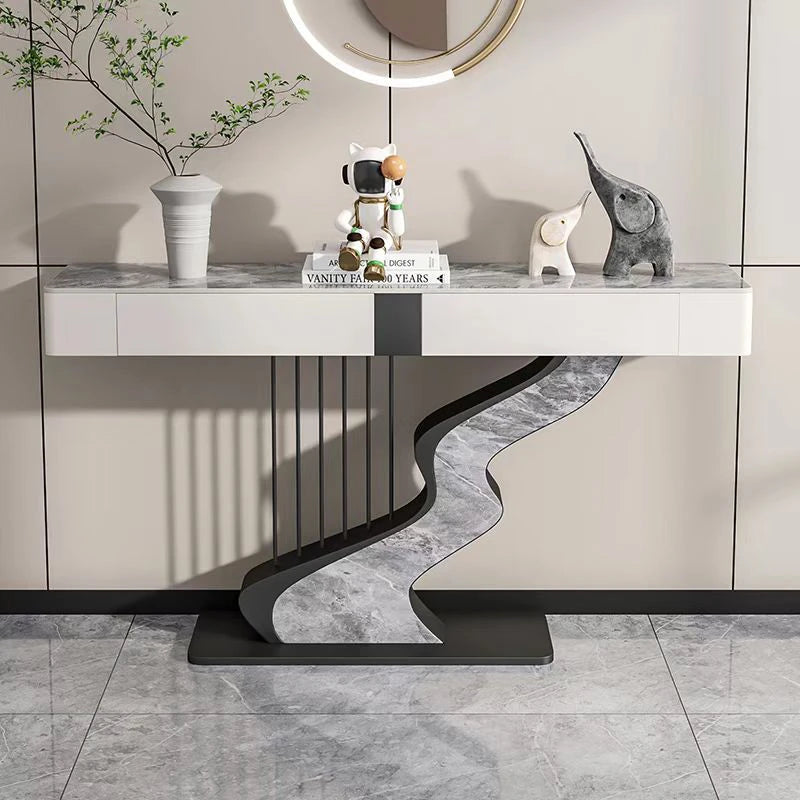 Design Console Table Modern Decor Entryways Table Luxury Beauty Nordic Furniture Entrance Console Living Room Furniture