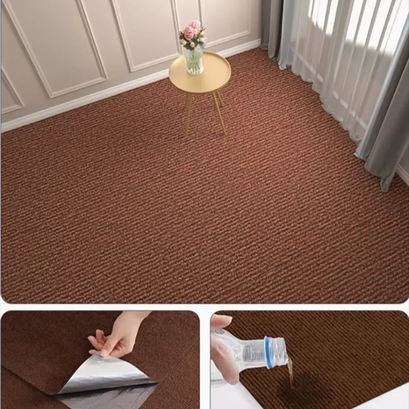 Kitchen And Bedroom Rug 40cm x 3m Absorbent Self-Adhesive Suitable For Room Decor Bathroom Solid Color And Living Room.