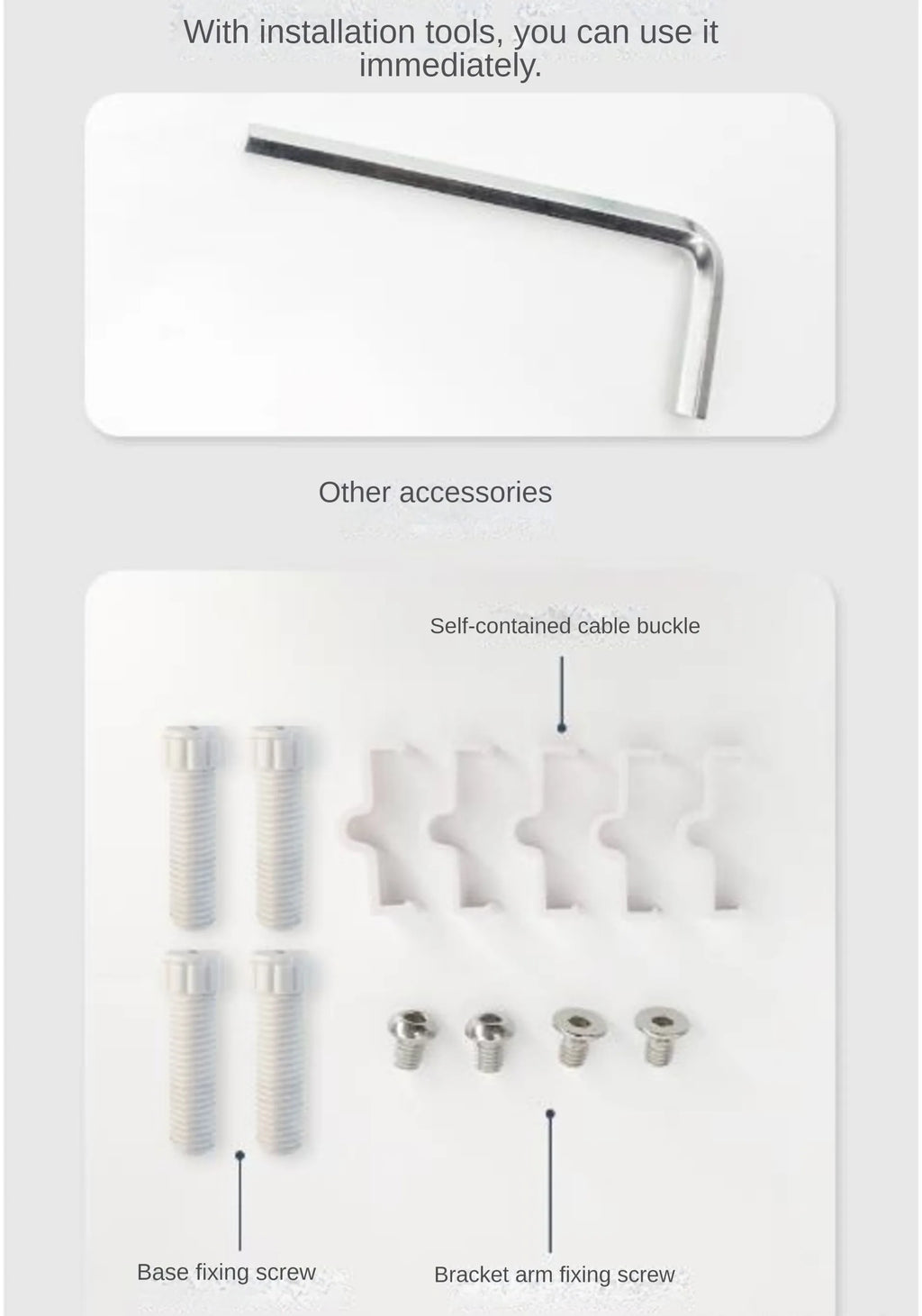 Aluminum Alloy Brushed Fish Tank Light Bracket – Versatile Clamp Mount for Tube, Pendant & Strip Lights