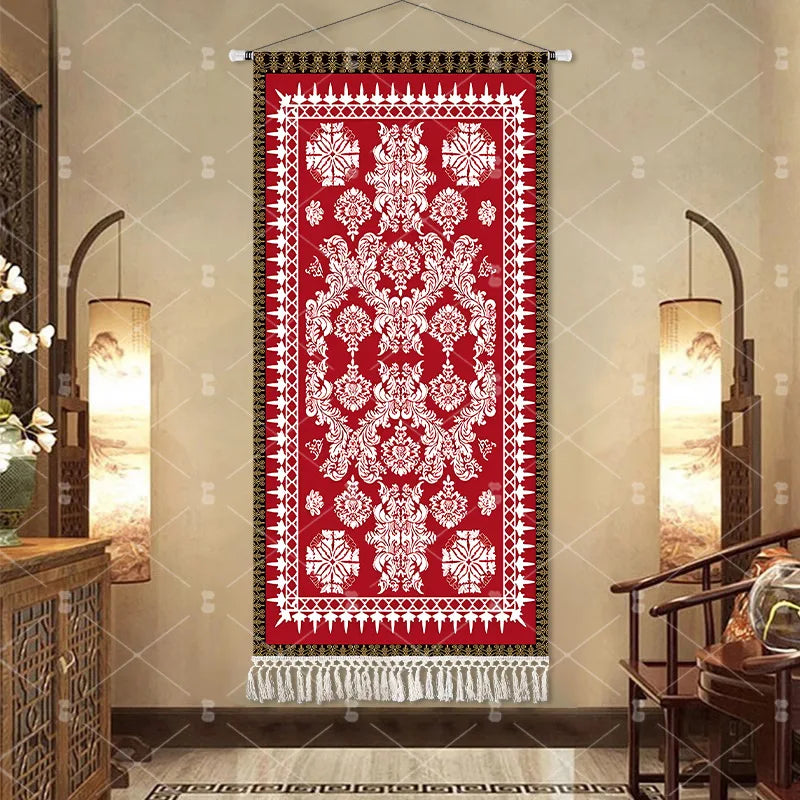 Ethnic Style Large Tapestry Bohemian Style Fabric Hanging Painting Restaurant Decorative Painting Wall Decoration Wallpaper