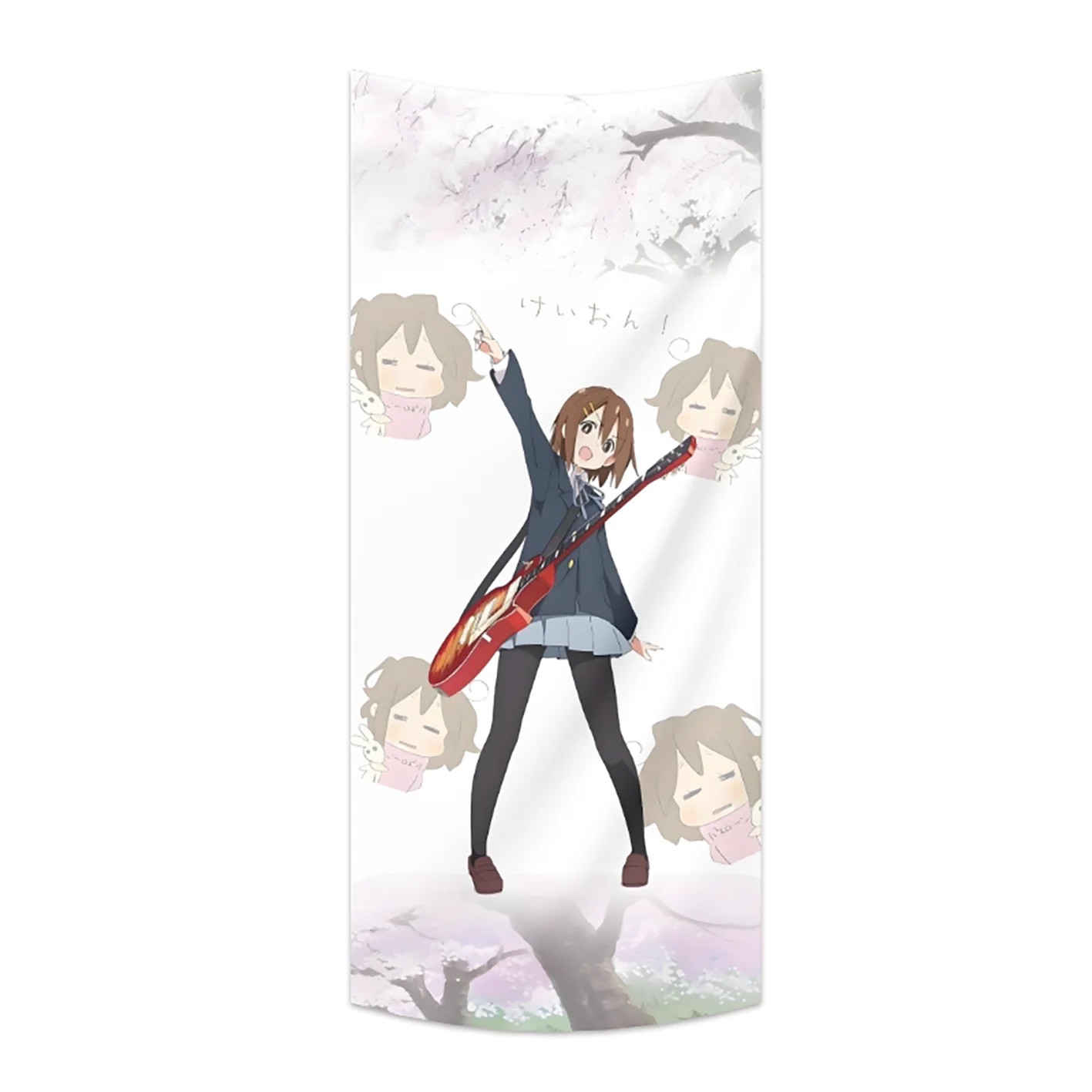 K-On! Tapestry Anime Backdrop Cute Girly Decorative Cloth for Dormitory and Bedroom Wall Decoration & Imperfection Covering