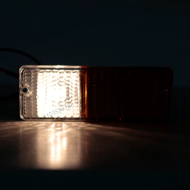 For Mitsubishi L300 DELICA Car Front Bumper Lights Fog Lights Turn Signals Flashing Lights Driving Lights Daytime Running Lights