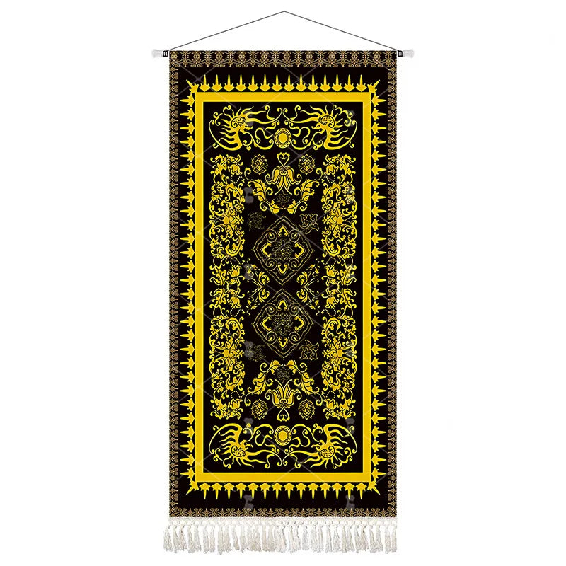 Ethnic Style Large Tapestry Bohemian Style Fabric Hanging Painting Restaurant Decorative Painting Wall Decoration Wallpaper