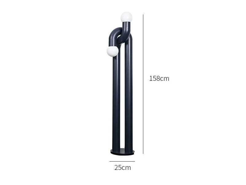 French Designer Creative LED Floor Lamp Modern Living Dining Room Bedroom Study Atmosphere Vertical Light Home Decor Lighting