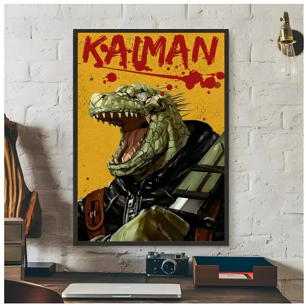 dark fantasy anime D-Dorohedoro Poster Premium Decor Art & Gift for Household Lounge Home Ornaments