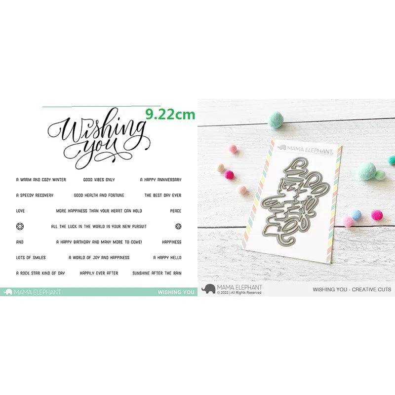 2022 New Metal Cutting Dies and stamp For Scrapbooking Practice Hands-on DIY Album Decor Card Craft Dies