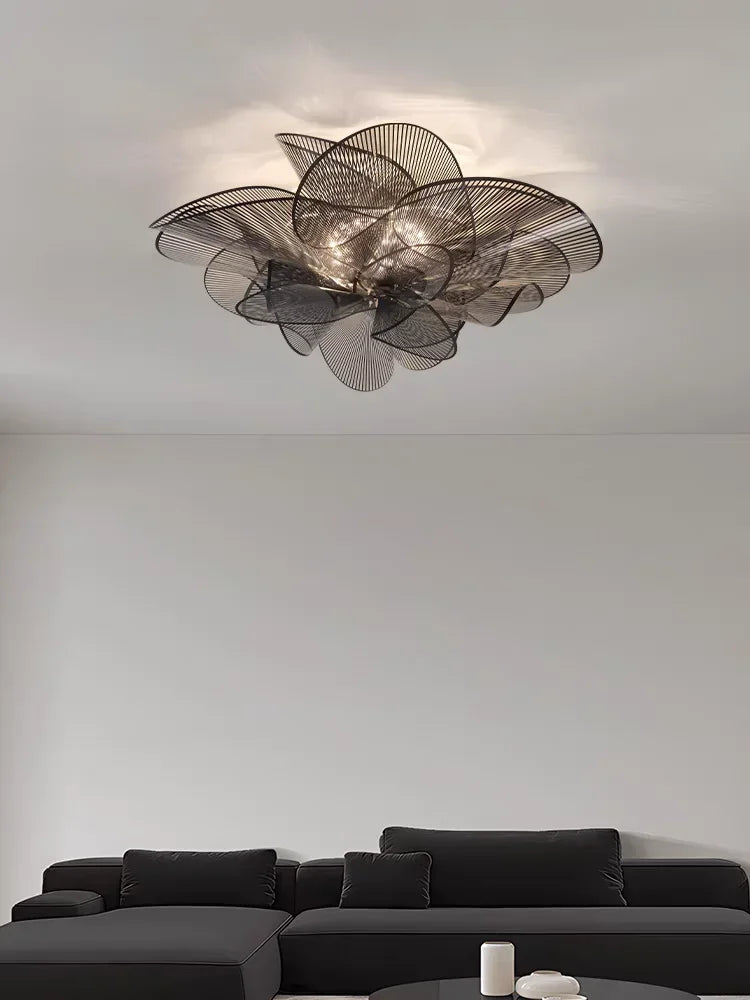 2026 Nordic Classic Ceiling Lamps Black/White PVC Modern Designer Lamp Bedroom Home Decor Lighting Dining Room LED Pendant Light