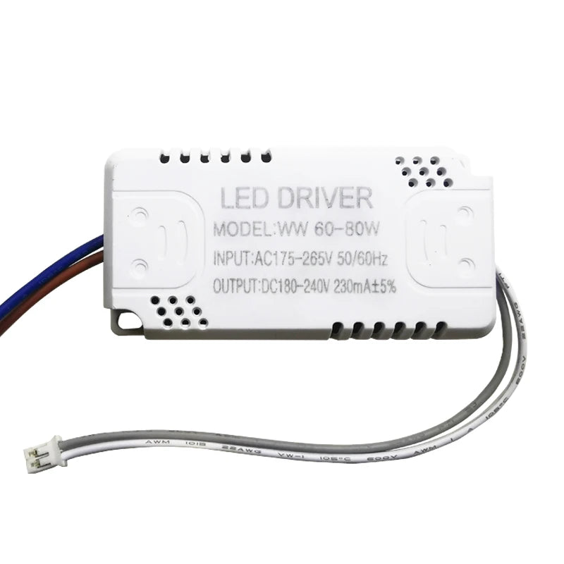 LED Driver 230mA 8-24w 24-40w 40-60w 60-80w 80-120w 100-150w LED Constant Current Driver Power Unit Supply LED Transformer