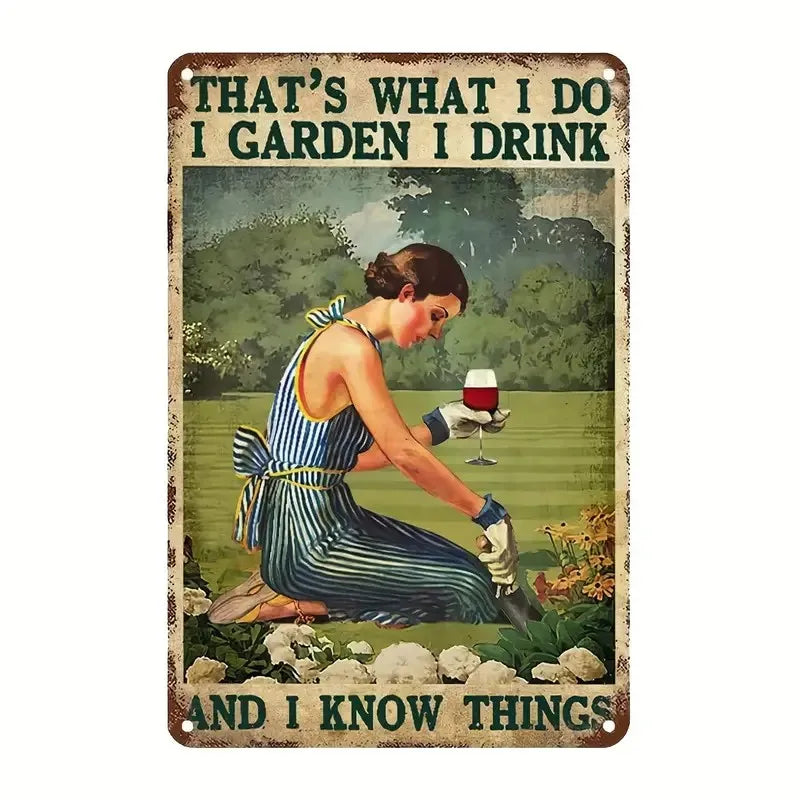 1pc Vintage beer Metal Tin Sign , Vintage Plaque Decor, Wall Art Decor, For Room Decor, Home Decor, Restaurant Decor, Bar Decor,