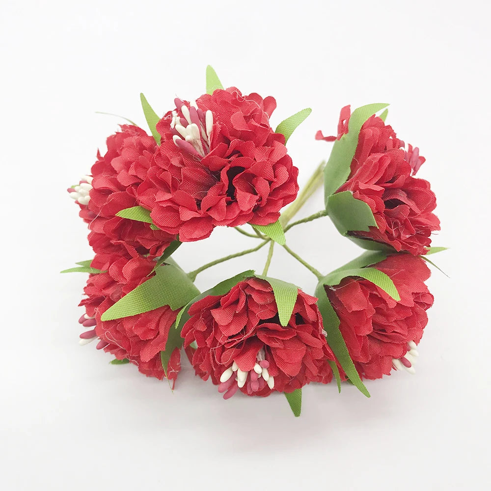 Faux Filigree Carnations Christmas Decor Home Wedding Decor Garland Garden Fall Crafts Scrapbooking wall hanging decor