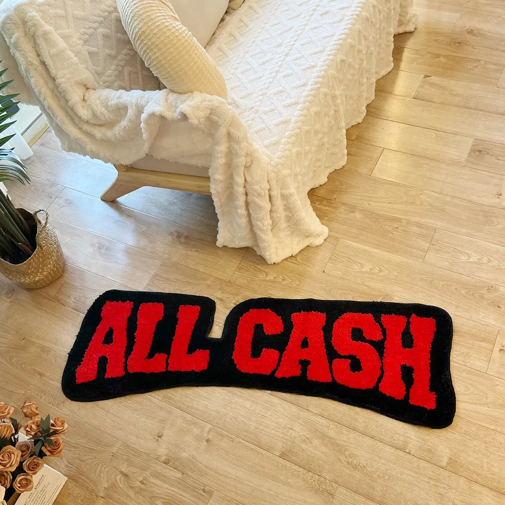 All Cash Tufted Rug 3D Anime Rugs Floor Safety Pad Aesthetic Home Room Winter Warm Decor For Teen Room Cool Purple Mat