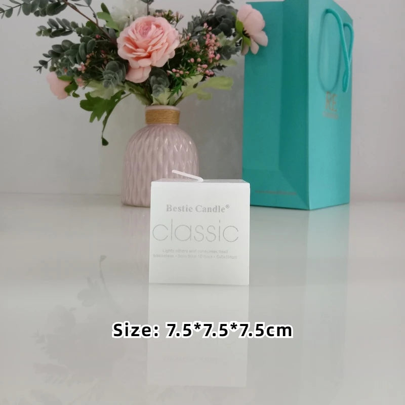 White Pillar Candles for Praying Household Candles for Emergency Nice Home Decor Several Sizes Optional Party Candles