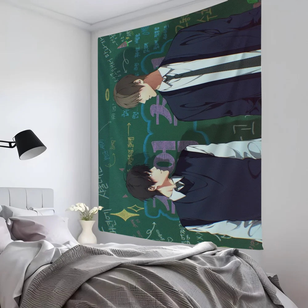 Comics BL Lost In The Cloud Tapestry Room Decor Wall Cloth Party Hanging Background Room Decor Baby Room
