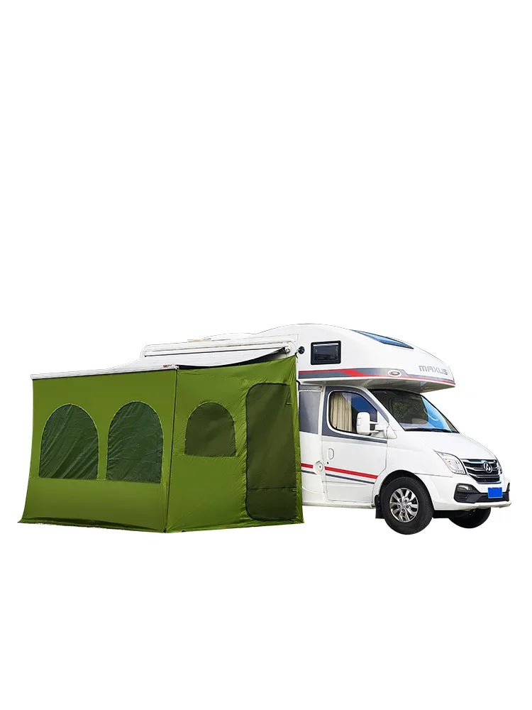 Caravan Awning Tent RV Screen Room Family Room Camper Privacy Room Sunshade Campervan Tent Outdoor Camping Shelter