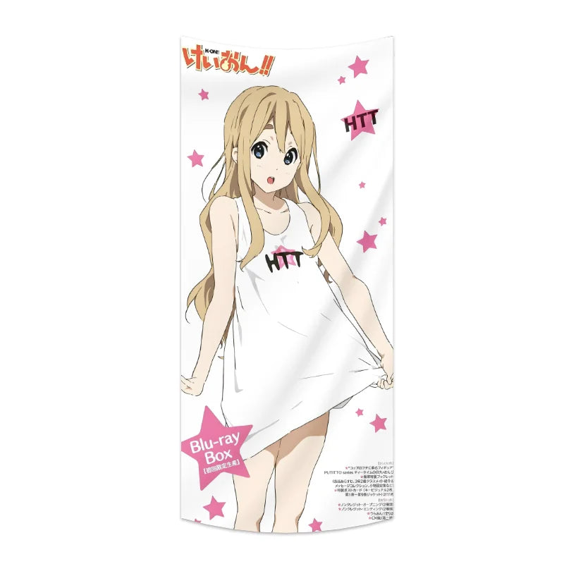 K-On! Tapestry Anime Backdrop Cute Girly Decorative Cloth for Dormitory and Bedroom Wall Decoration & Imperfection Covering