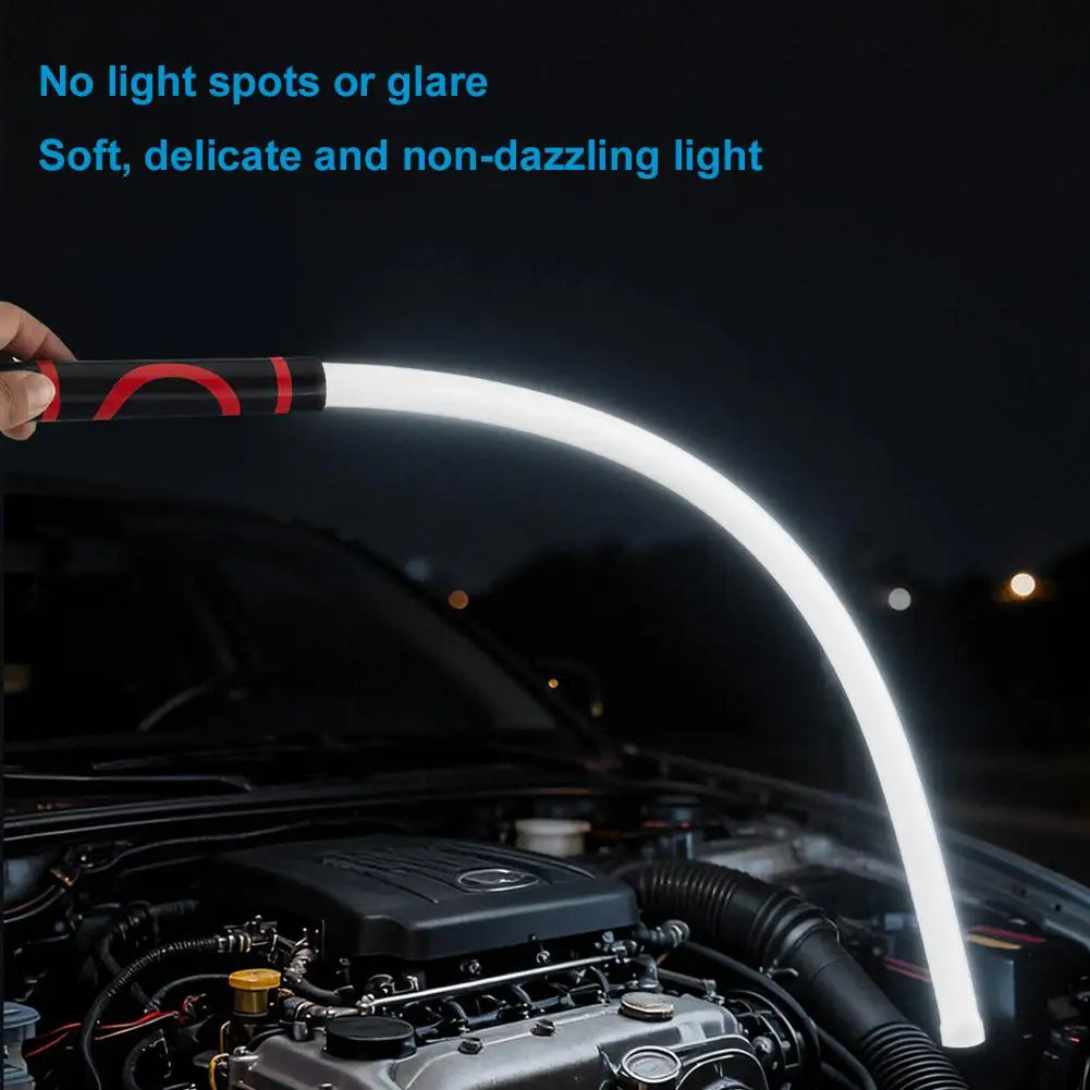 LED Light Strip Multifunctional Bendable Convenient High-power Maintenance Outdoor Flashlight Lighting Tool