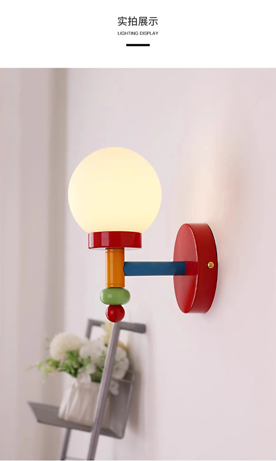 Nordic Macaron Pendant Lamp Memphis Room Pendant Light Designer Creative Glass Ceiling Lamp Children's Room Living Room Lights