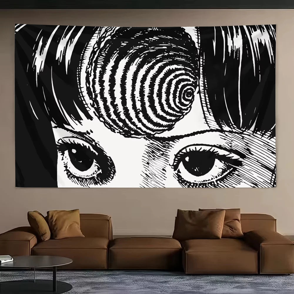 Kawaii Cartoon Anime Tapestry Cutecore Room Decor Aesthetic Room Decor Room Decoration Accessories Room Decoration Items