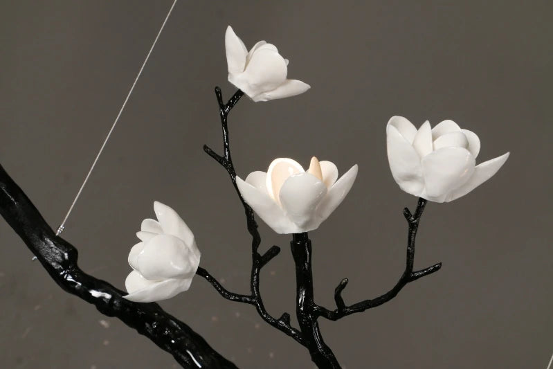 Nordic Branch LED Chandelier for Living Dining Room Coffee Tables Kitchen Bedroom Pendant Light Home Decor Lusters Luminaires