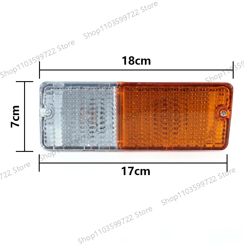 For Mitsubishi L300 DELICA Car Front Bumper Lights Fog Lights Turn Signals Flashing Lights Driving Lights Daytime Running Lights