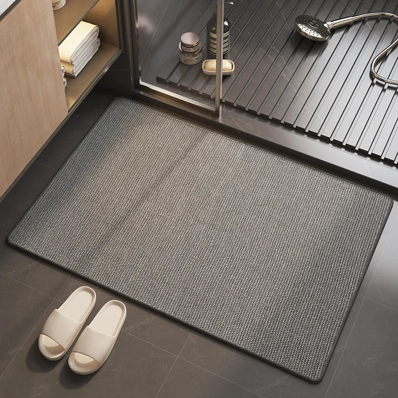 Bathroom Rugs Mats Non Slip Washable Absorbent Runner Rugs for Bathroom Floor Bath Mats
