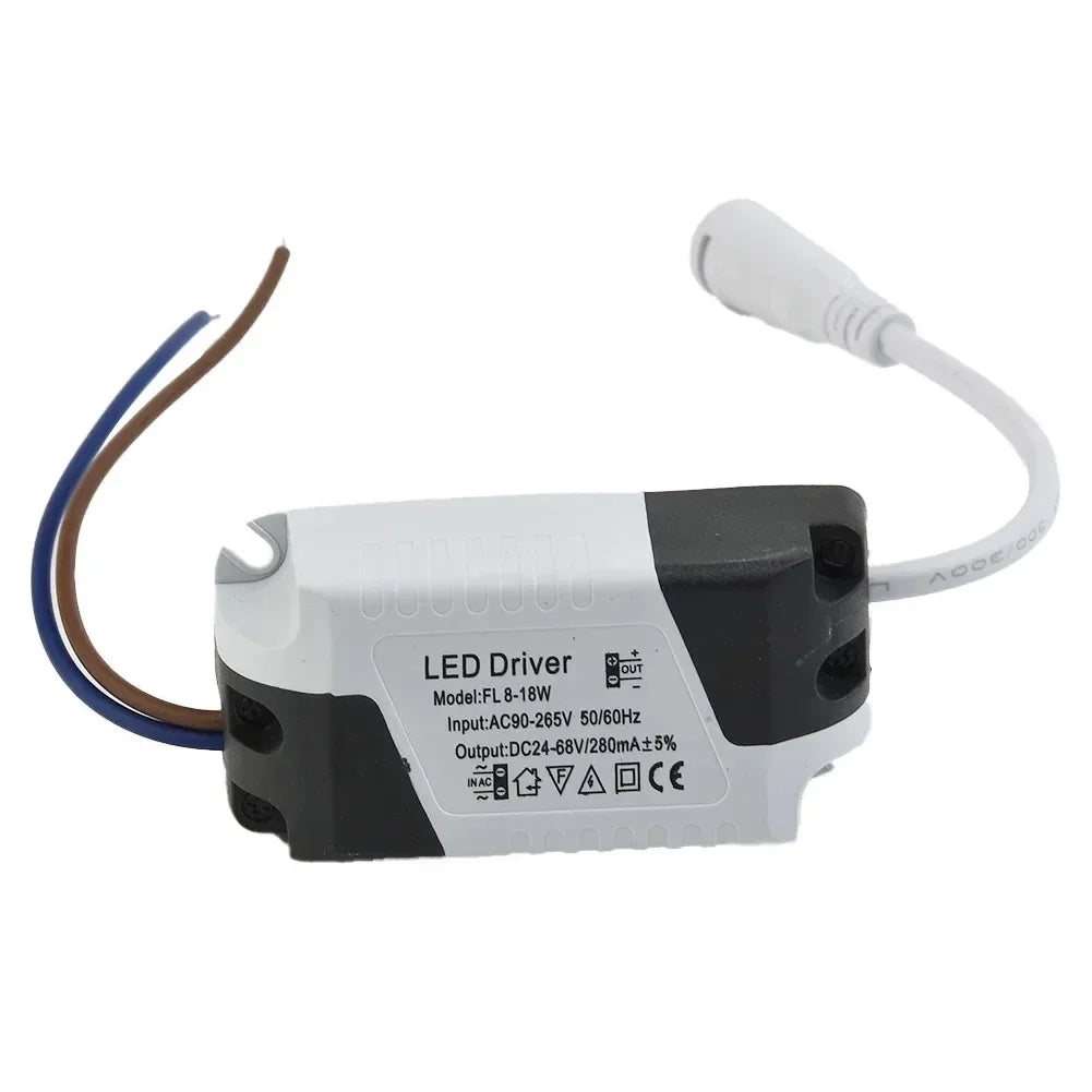 LED Driver 8-24W AC 110V 220V To DC 24V Lighting Transformer Panel Ceilling Lamp LED Strip Power Supply Adapter 1pc