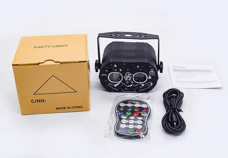 Party Lights DJ Disco Lights Remote Control Northern Lights Projection Lights Strobe Lights Family Party Decorative Lights