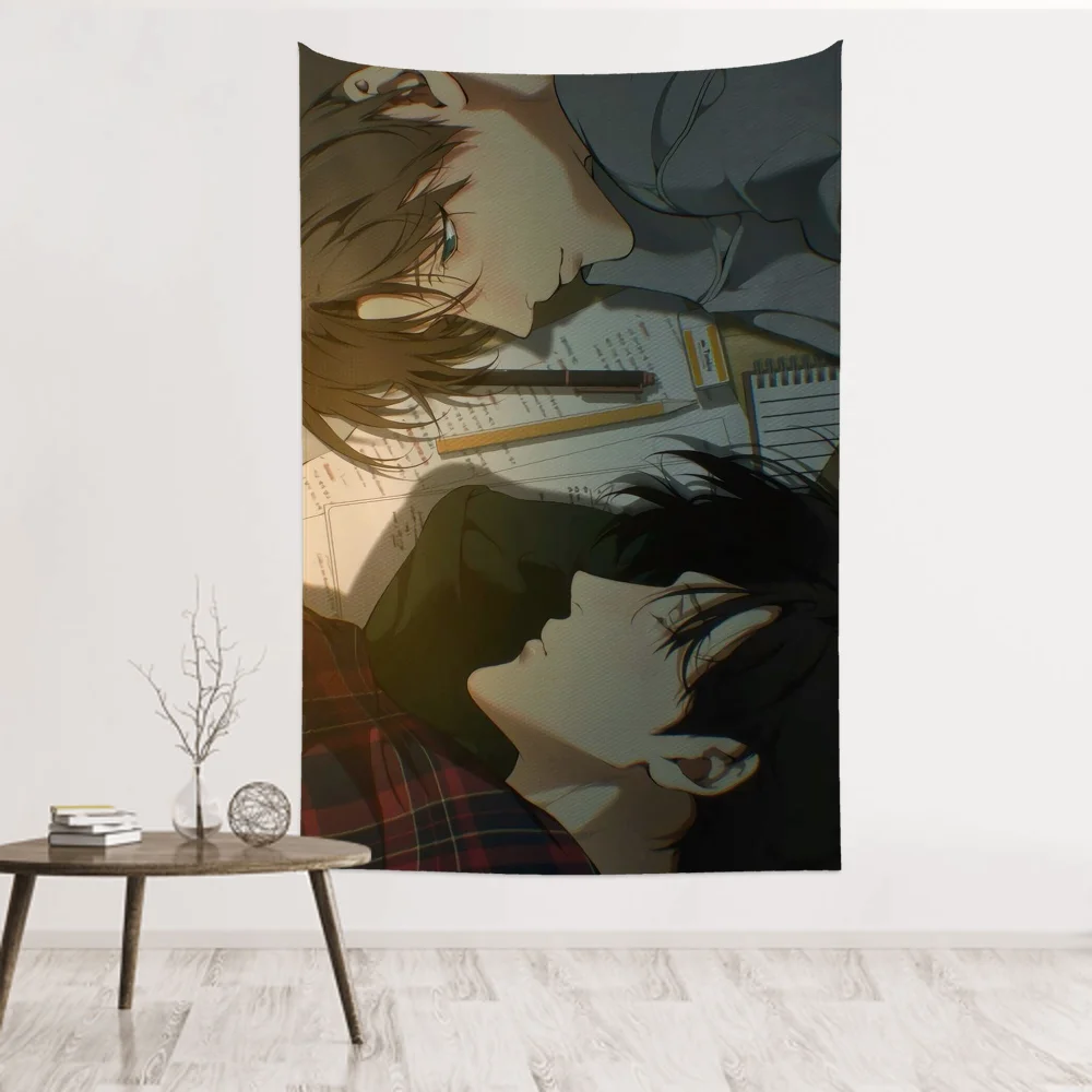 Comics BL Lost In The Cloud Tapestry Room Decor Wall Cloth Party Hanging Background Room Decor Baby Room