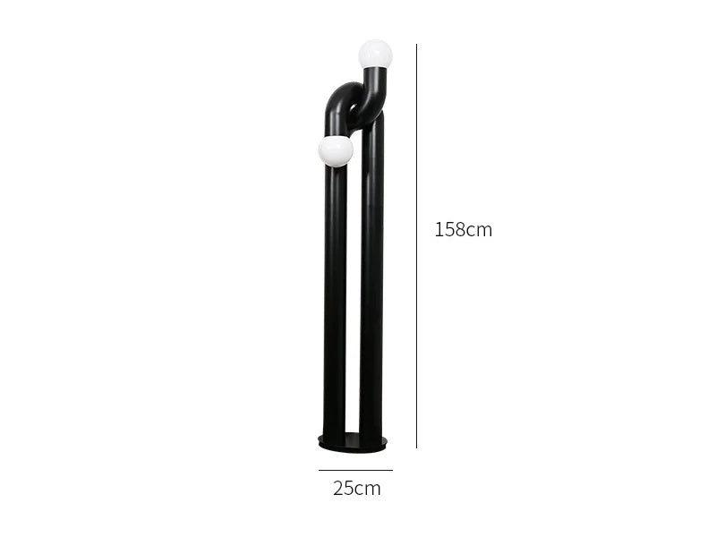 French Designer Creative LED Floor Lamp Modern Living Dining Room Bedroom Study Atmosphere Vertical Light Home Decor Lighting