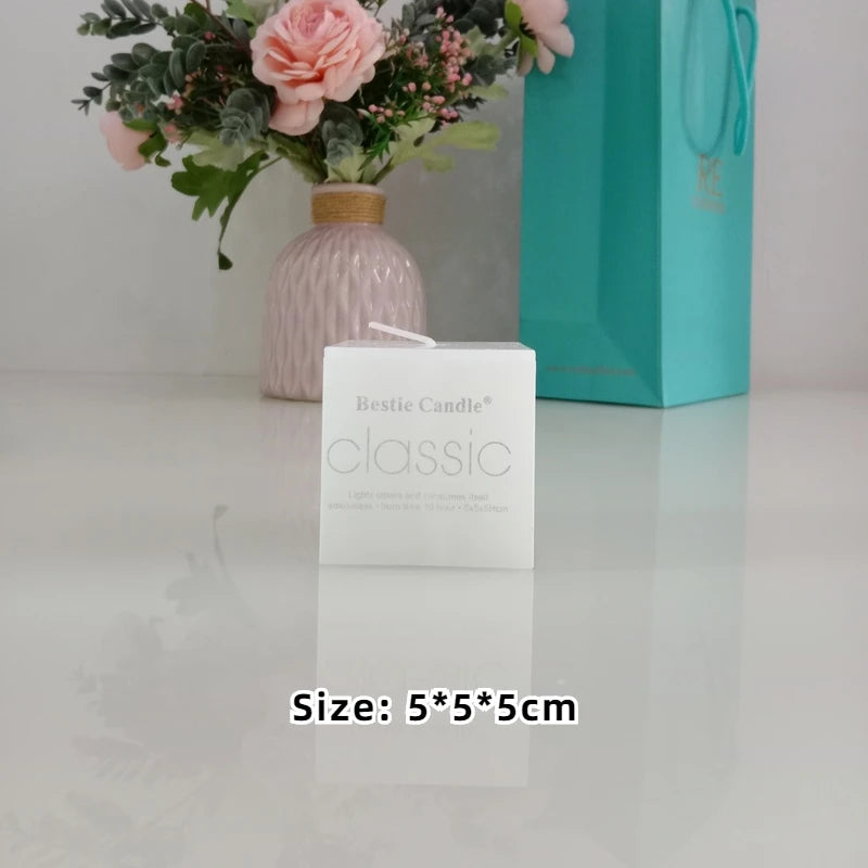 White Pillar Candles for Praying Household Candles for Emergency Nice Home Decor Several Sizes Optional Party Candles
