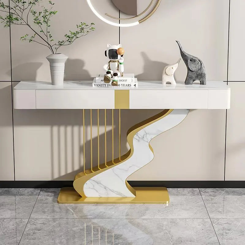 Design Console Table Modern Decor Entryways Table Luxury Beauty Nordic Furniture Entrance Console Living Room Furniture