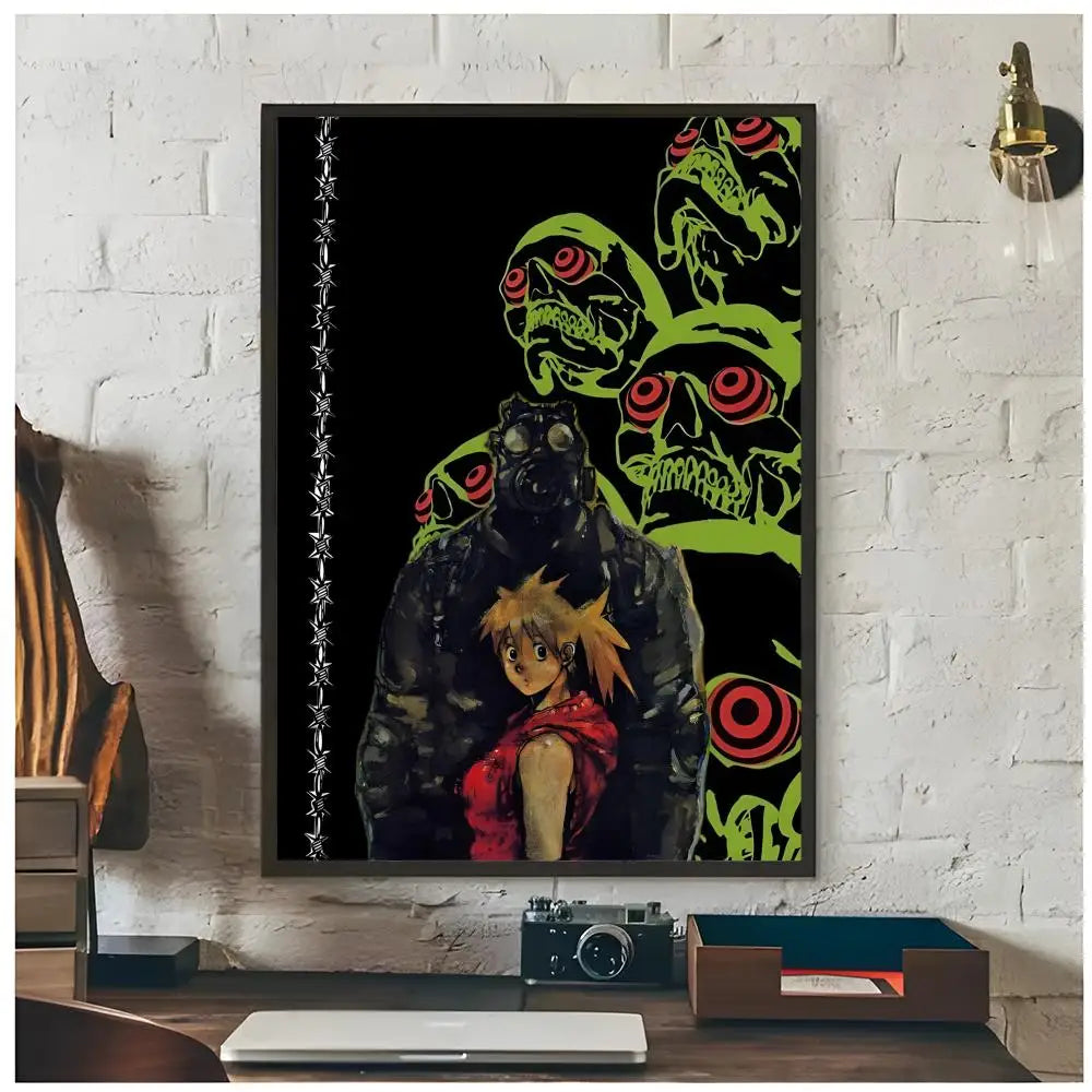 dark fantasy anime D-Dorohedoro Poster Premium Decor Art & Gift for Household Lounge Home Ornaments