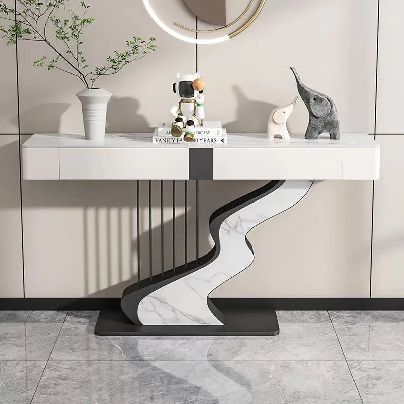Design Console Table Modern Decor Entryways Table Luxury Beauty Nordic Furniture Entrance Console Living Room Furniture