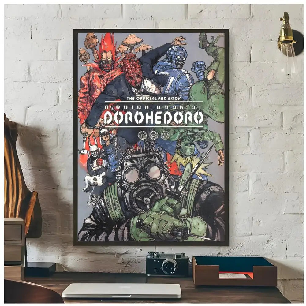 dark fantasy anime D-Dorohedoro Poster Premium Decor Art & Gift for Household Lounge Home Ornaments