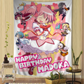 VIKAMA Magical Girl Tapestry Bohemian Tapestry Tarot Hippie Tapestry Dormitory Japanese Tapestry Wall Decoration