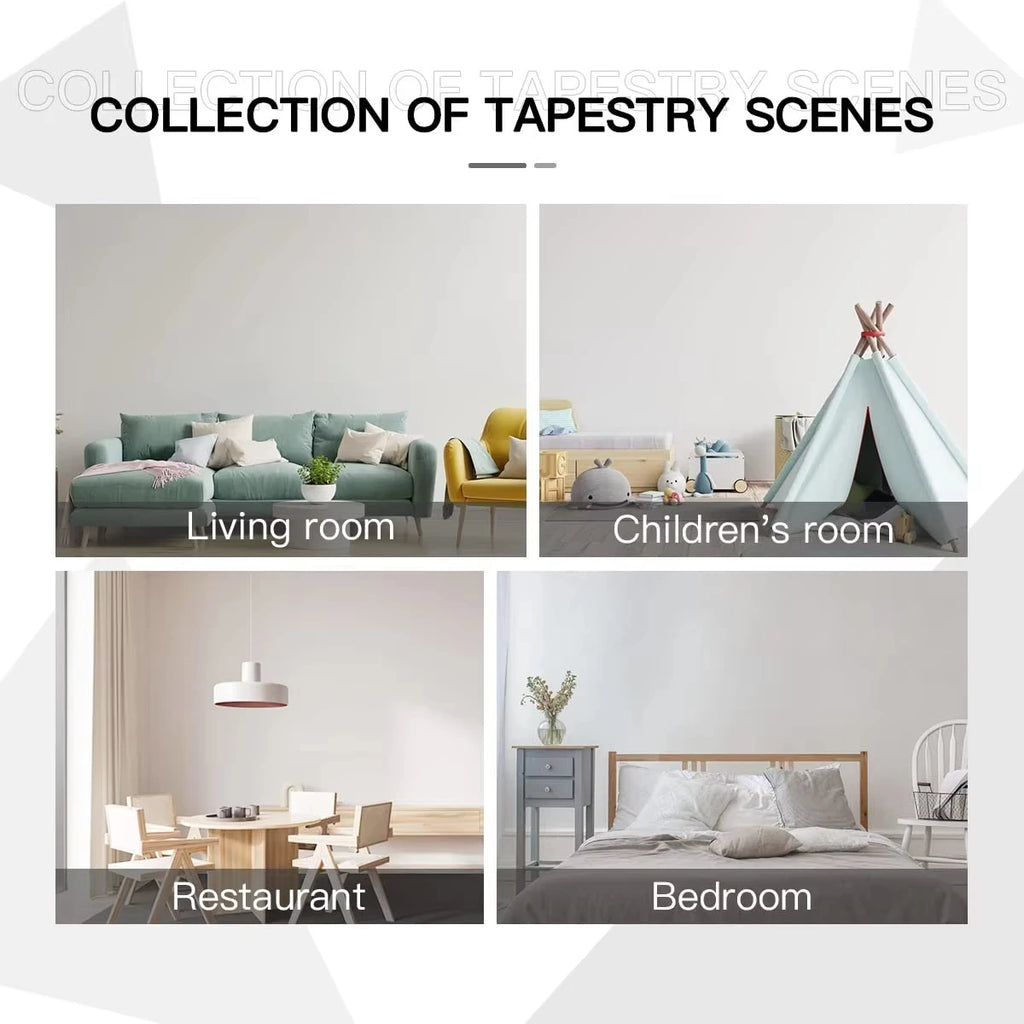 Cute Tapestry Cartoon Game Indoor Wall Tapestries Unique Wall Hanging Background Cloth Video Game Room Art Accent Decor Banners