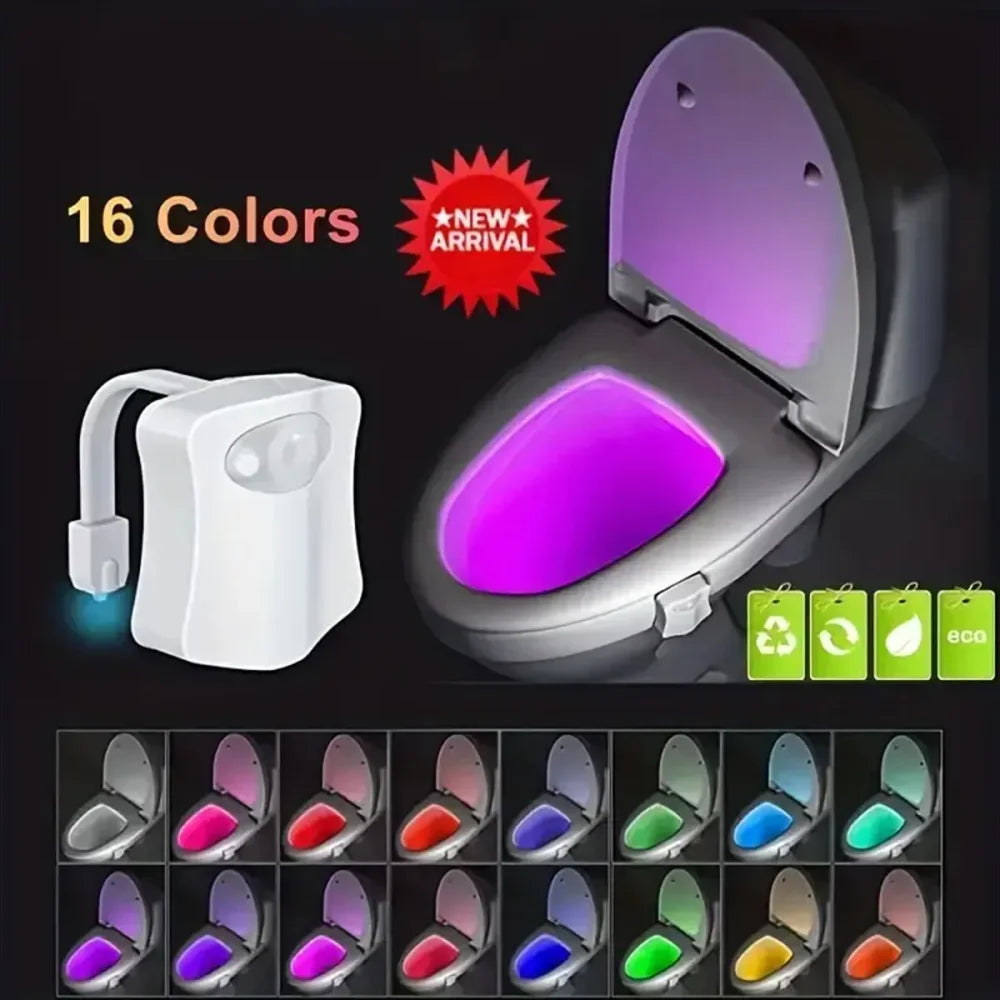 Motion Sensor Lights, Wireless Led Night Lights, Rgb 8/16 Color Lights, Bathroom Ambient Lights, Color Sensors, Led Night Lights