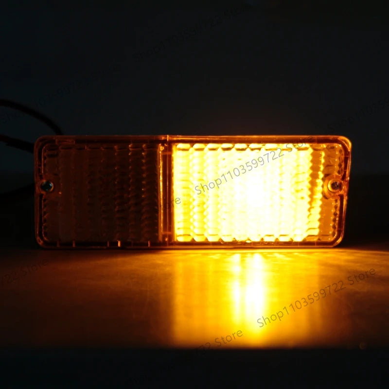 For Mitsubishi L300 DELICA Car Front Bumper Lights Fog Lights Turn Signals Flashing Lights Driving Lights Daytime Running Lights