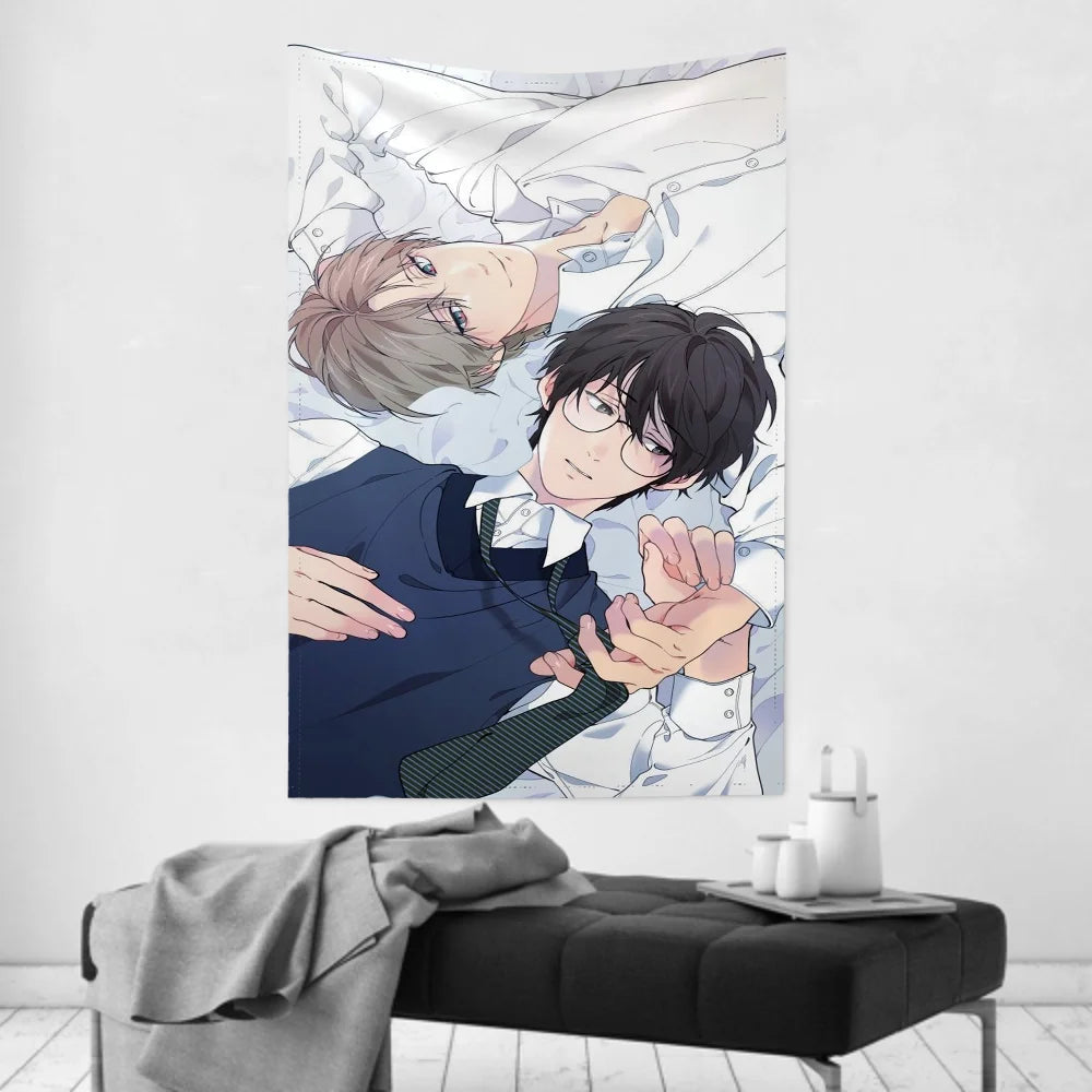 Comics BL Lost In The Cloud Tapestry Room Decor Wall Cloth Party Hanging Background Room Decor Baby Room