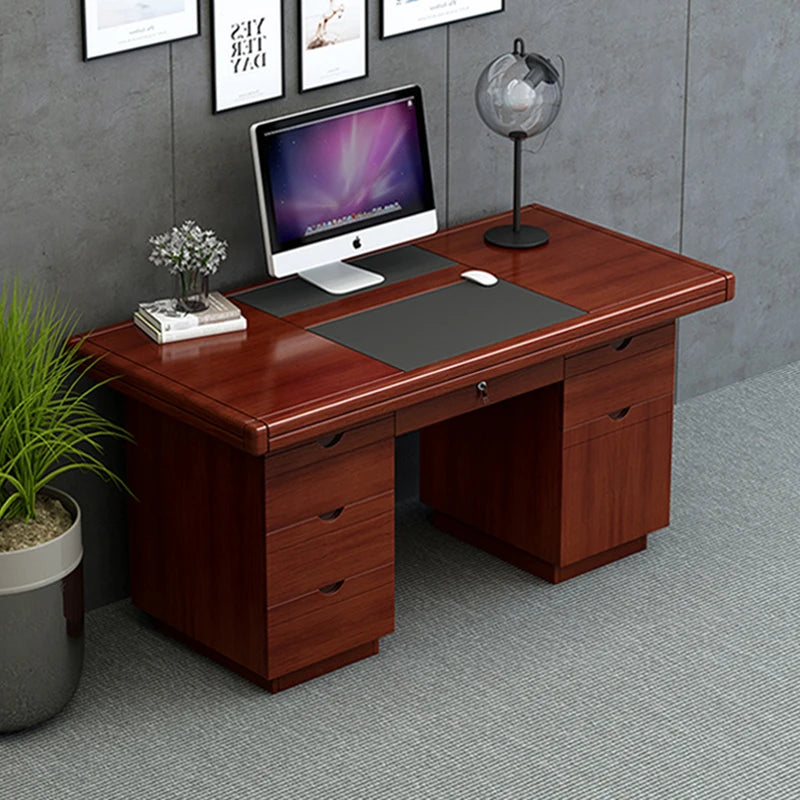 Executive Decoration Office Desk Wooden Study Modern Computer Gaming Standing Office Desk Display Escritorio Oficina Home Decor