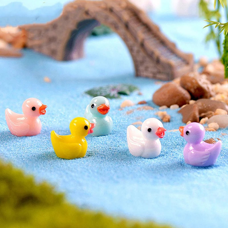 1-6pc Shark Seahorse Fish Miniature Figures Decorative Mini ocean Fairy Garden Animal Moss Micro Landscape Ornaments Resin decor
