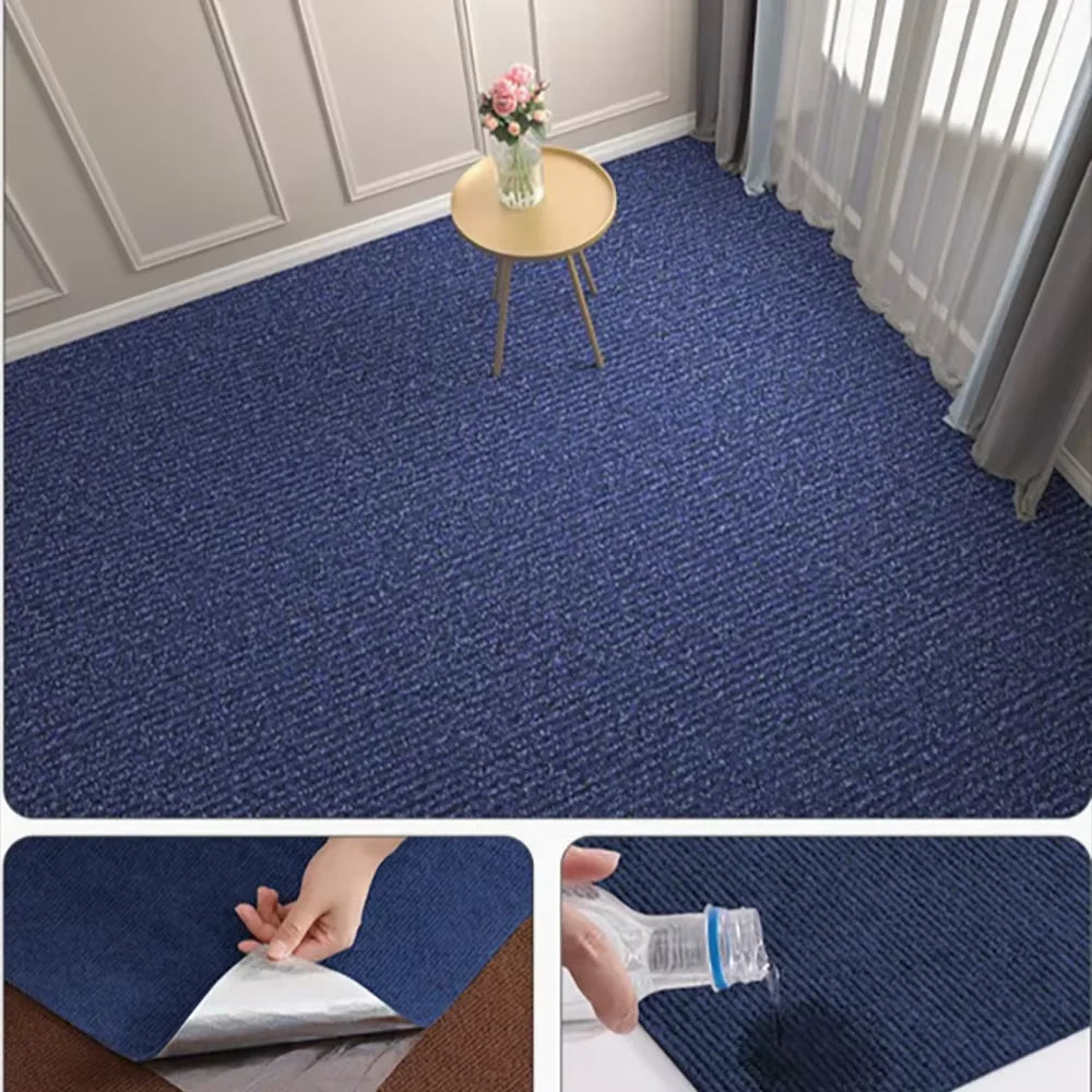 Kitchen And Bedroom Rug 40cm x 3m Absorbent Self-Adhesive Suitable For Room Decor Bathroom Solid Color And Living Room.