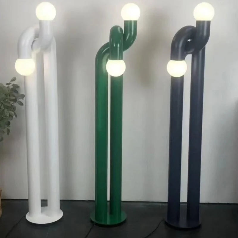 French Designer Creative LED Floor Lamp Modern Living Dining Room Bedroom Study Atmosphere Vertical Light Home Decor Lighting