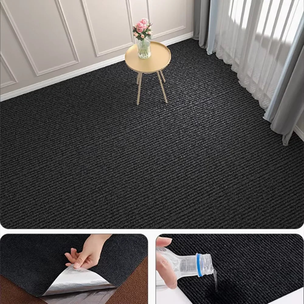 Kitchen And Bedroom Rug 40cm x 3m Absorbent Self-Adhesive Suitable For Room Decor Bathroom Solid Color And Living Room.